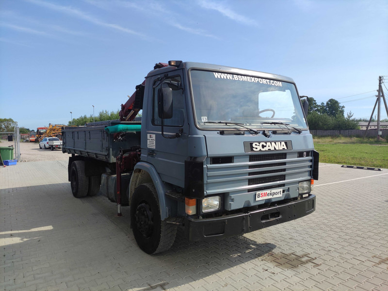 Tipvogn lastbil, Lastbil med kran Scania 113.320 dump truck: billede 8 Tipvogn lastbil, Lastbil med kran Scania 113.320 dump truck: billede 8