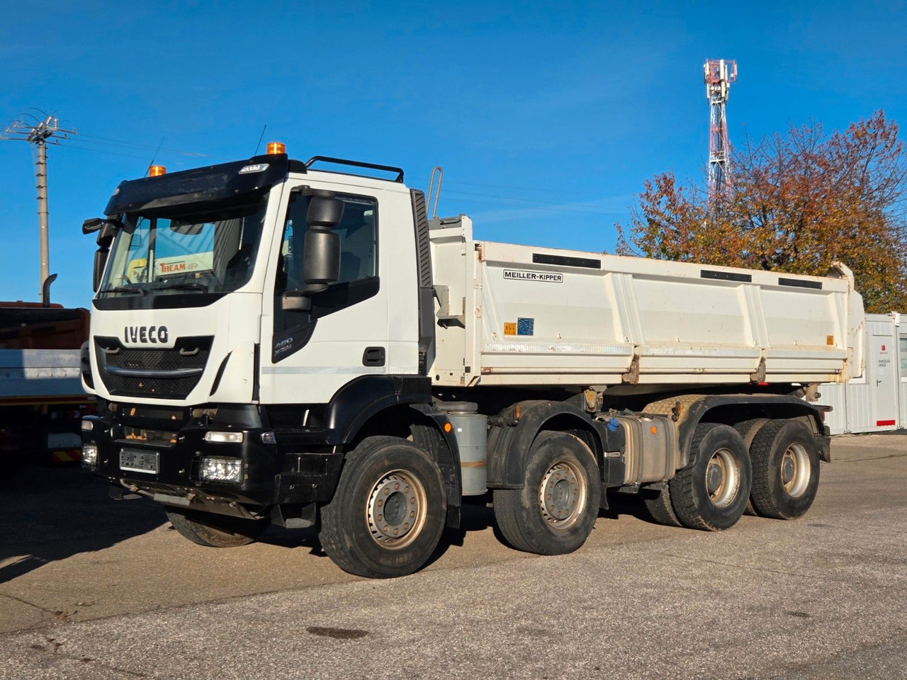 Iveco AD340X480 X-Way Bordmatic Meiller 8x4 - Tipvogn lastbil: billede 1 Iveco AD340X480 X-Way Bordmatic Meiller 8x4 - Tipvogn lastbil: billede 1