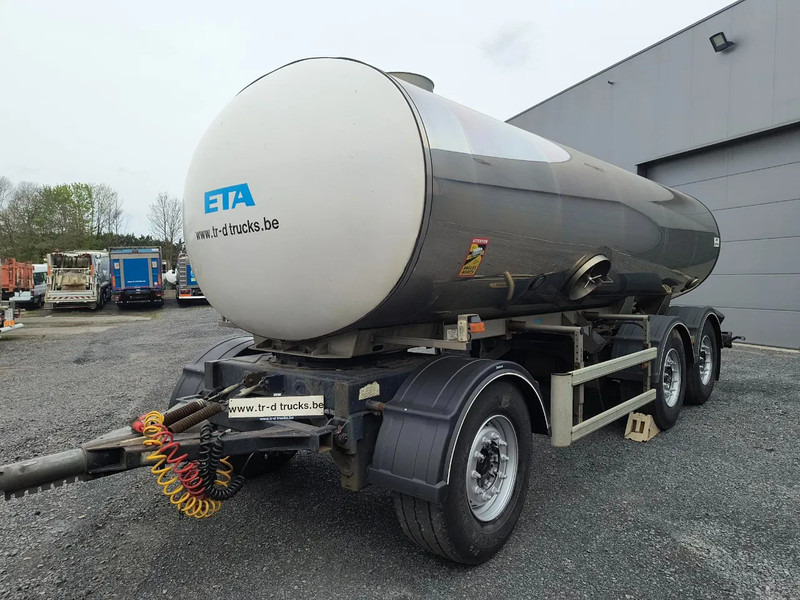 ETA INSULATED INOX TANK 16500L - Tankanhænger: billede 1 ETA INSULATED INOX TANK 16500L - Tankanhænger: billede 1