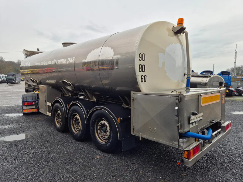 Magyar 29000L INSULATED INOX TANK - 1 COMP - PUMP - Tanksættevogn: billede 3 Magyar 29000L INSULATED INOX TANK - 1 COMP - PUMP - Tanksættevogn: billede 3