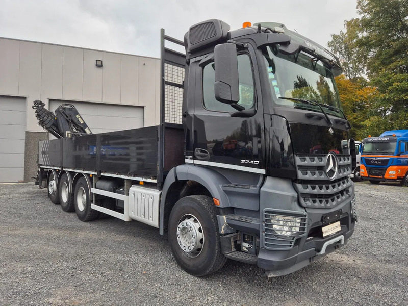 Mercedes-Benz Arocs 3240 8X4 - HIAB 166E-5 HIPRO WITH REMOTE CONTROL - ROTATOR - Lastbil med lad, Lastbil med kran: billede 3 Mercedes-Benz Arocs 3240 8X4 - HIAB 166E-5 HIPRO WITH REMOTE CONTROL - ROTATOR - Lastbil med lad, Lastbil med kran: billede 3