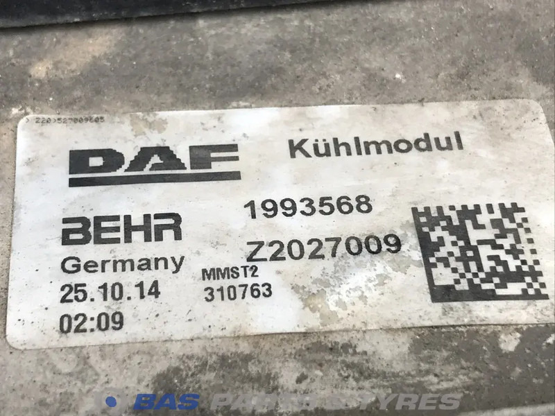 DAF XF106 Koelerpakket DAF MX13 375 H1 1909450 - Køler for Lastbil: billede 4 DAF XF106 Koelerpakket DAF MX13 375 H1 1909450 - Køler for Lastbil: billede 4