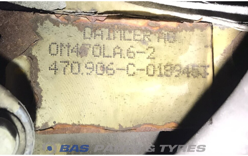 Mercedes-Benz Actros MP4 Motor Mercedes OM470.906 395 A 002 010 65 00 - Motor for Lastbil: billede 5 Mercedes-Benz Actros MP4 Motor Mercedes OM470.906 395 A 002 010 65 00 - Motor for Lastbil: billede 5