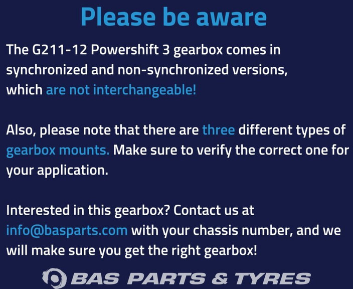 Mercedes-Benz Antos MP4 - Gearkasse for Lastbil: billede 3 Mercedes-Benz Antos MP4 - Gearkasse for Lastbil: billede 3