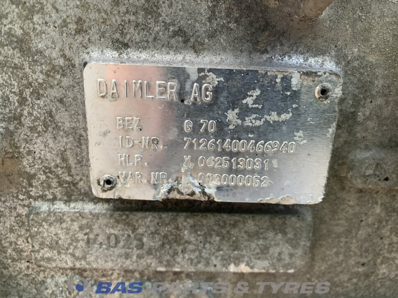 Mercedes-Benz Atego Mercedes G70-6 Powershift 3 Versnellingsbak A 001 260 36 00 - Gearkasse for Lastbil: billede 5 Mercedes-Benz Atego Mercedes G70-6 Powershift 3 Versnellingsbak A 001 260 36 00 - Gearkasse for Lastbil: billede 5