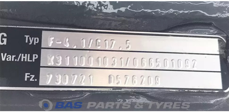 Mercedes-Benz Mercedes F-4.1/C17.5 Vooras A 972 331 12 01 - Foraksel for Lastbil: billede 4 Mercedes-Benz Mercedes F-4.1/C17.5 Vooras A 972 331 12 01 - Foraksel for Lastbil: billede 4