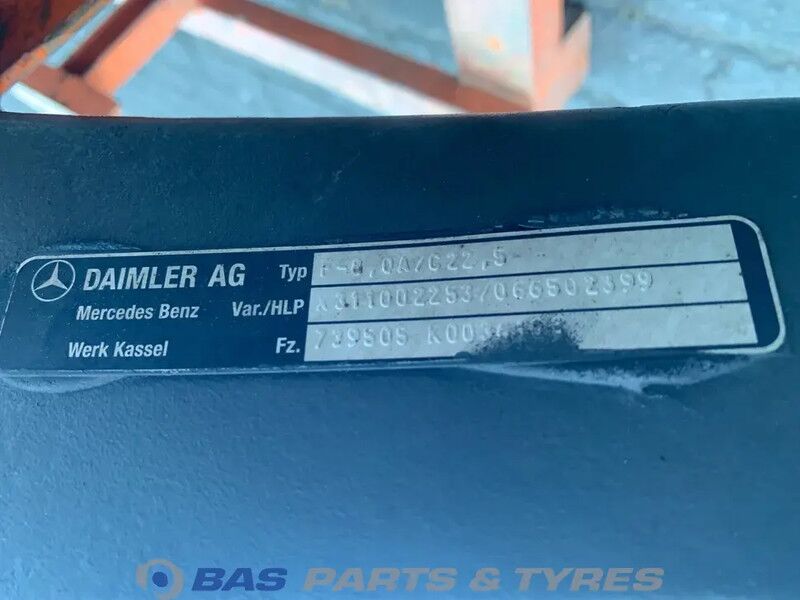 Mercedes-Benz Mercedes F-8A/C22.5 Vooras A 960 331 27 01 - Foraksel for Lastbil: billede 5 Mercedes-Benz Mercedes F-8A/C22.5 Vooras A 960 331 27 01 - Foraksel for Lastbil: billede 5