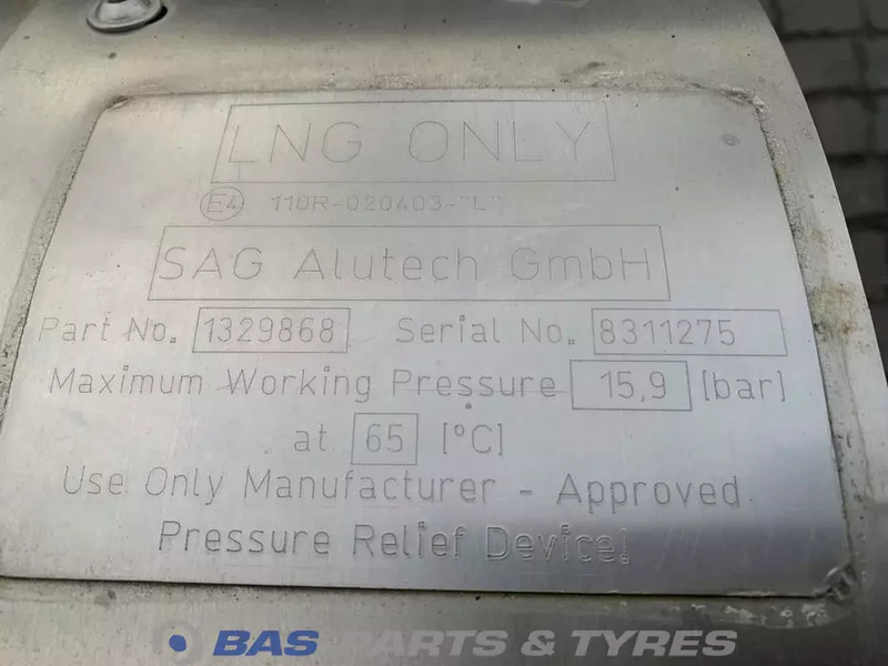 Scania LNG tank Scania 400 Liter 2582690 - Brændstoftank for Lastbil: billede 5 Scania LNG tank Scania 400 Liter 2582690 - Brændstoftank for Lastbil: billede 5