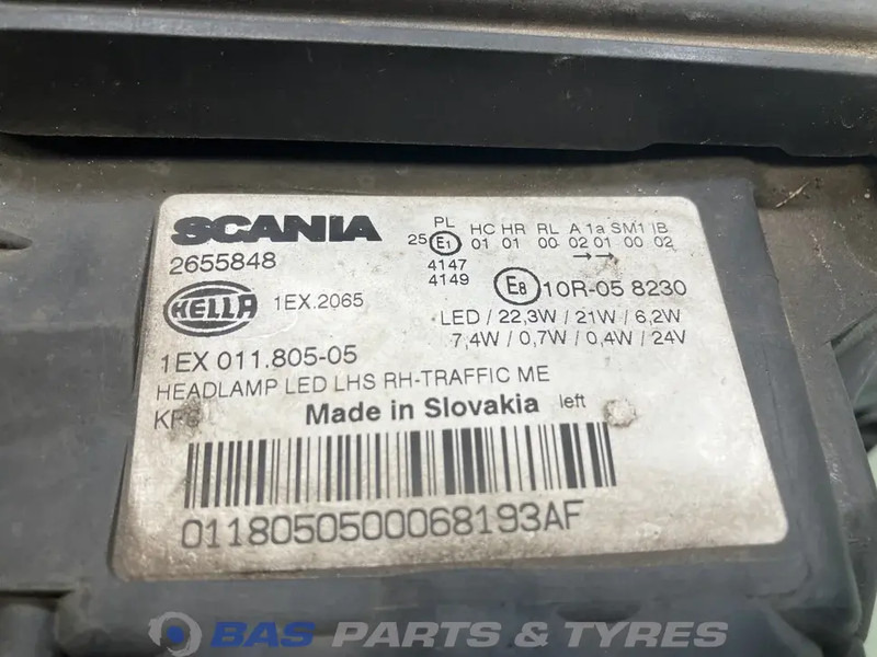 Scania  - Forlygte for Lastbil: billede 3 Scania  - Forlygte for Lastbil: billede 3