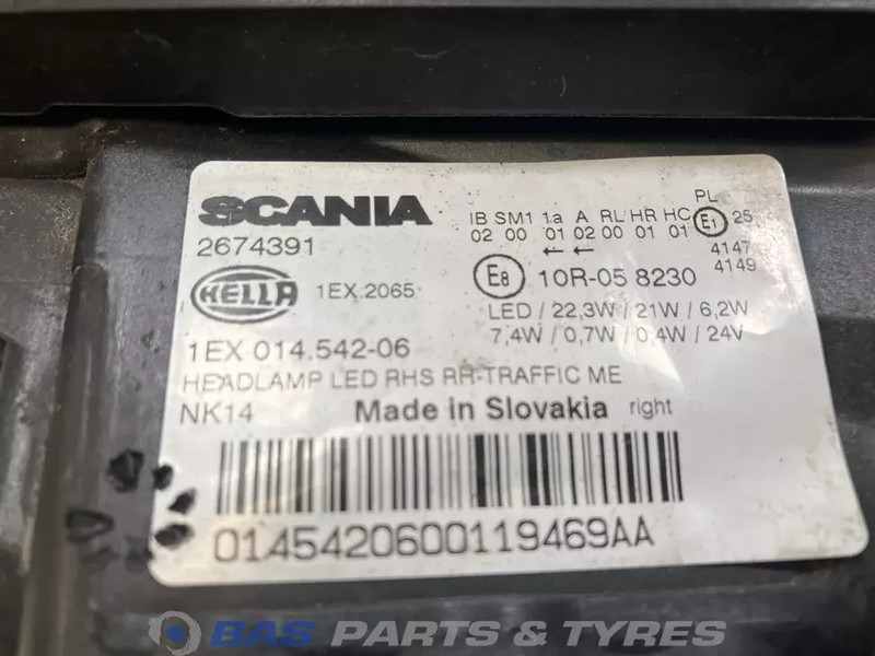 Scania  - Forlygte for Lastbil: billede 3 Scania  - Forlygte for Lastbil: billede 3