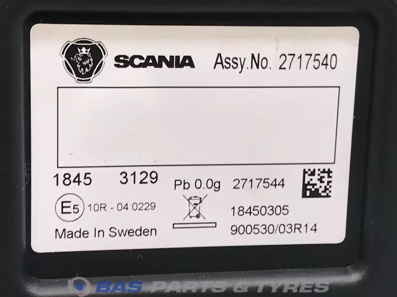 Scania P-Serie NextGen Combi-Instrument Scania 2717540 - Instrumentbræt for Lastbil: billede 3 Scania P-Serie NextGen Combi-Instrument Scania 2717540 - Instrumentbræt for Lastbil: billede 3