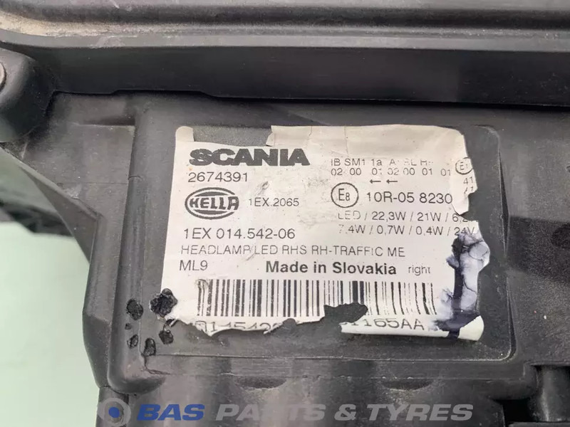 Scania S-Serie NextGen - Forlygte for Lastbil: billede 5 Scania S-Serie NextGen - Forlygte for Lastbil: billede 5