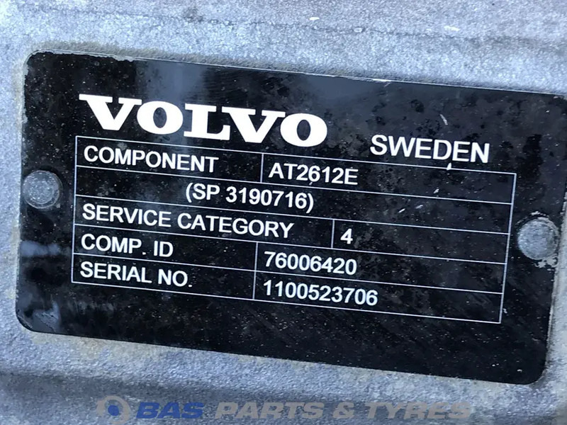 Volvo FH4 - Gearkasse for Lastbil: billede 5 Volvo FH4 - Gearkasse for Lastbil: billede 5