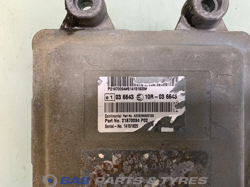 Volvo Regeleenheid Ad-Blue Volvo 21870094 - Kontrol blok for Lastbil: billede 3 Volvo Regeleenheid Ad-Blue Volvo 21870094 - Kontrol blok for Lastbil: billede 3