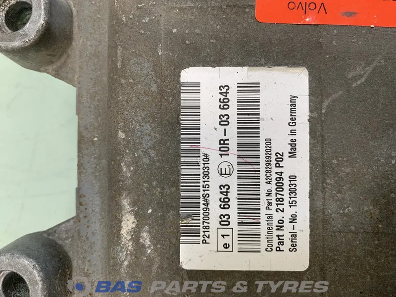 Volvo Regeleenheid Ad-Blue Volvo 21870094 - Kontrol blok for Lastbil: billede 3 Volvo Regeleenheid Ad-Blue Volvo 21870094 - Kontrol blok for Lastbil: billede 3