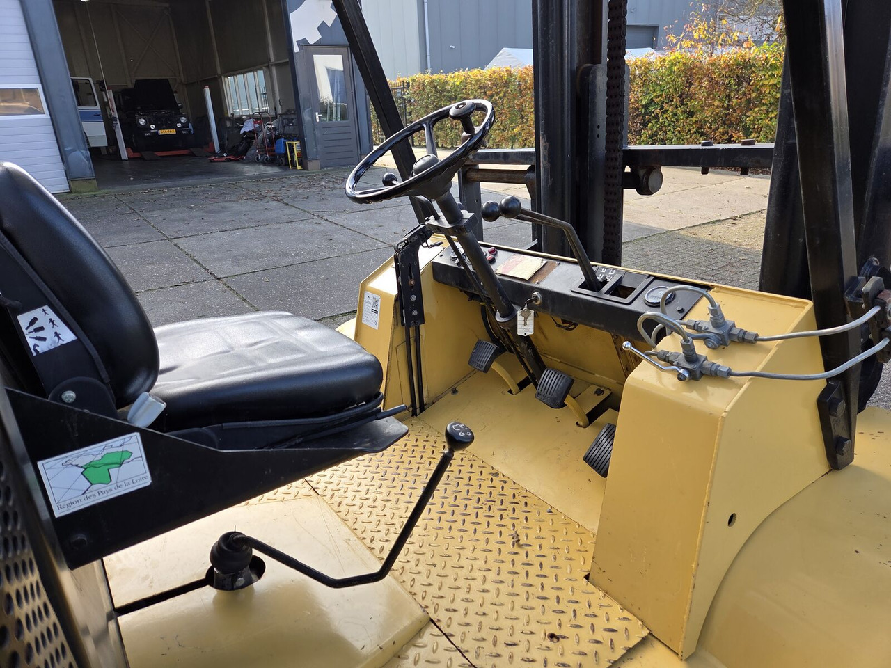 Diesel gaffeltruck Hyster H6.00 XL diesel heftruck: billede 8