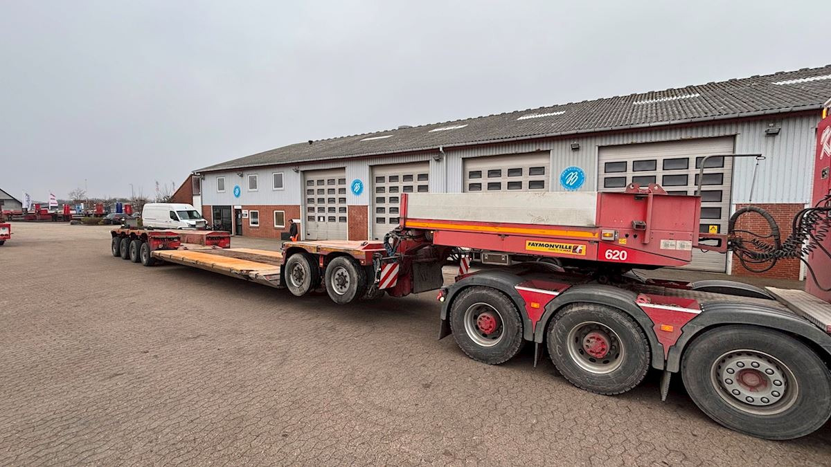 Faymonville Variomax 2+4 STBZ - Nedbygget platform sættevogn: billede 5 Faymonville Variomax 2+4 STBZ - Nedbygget platform sættevogn: billede 5