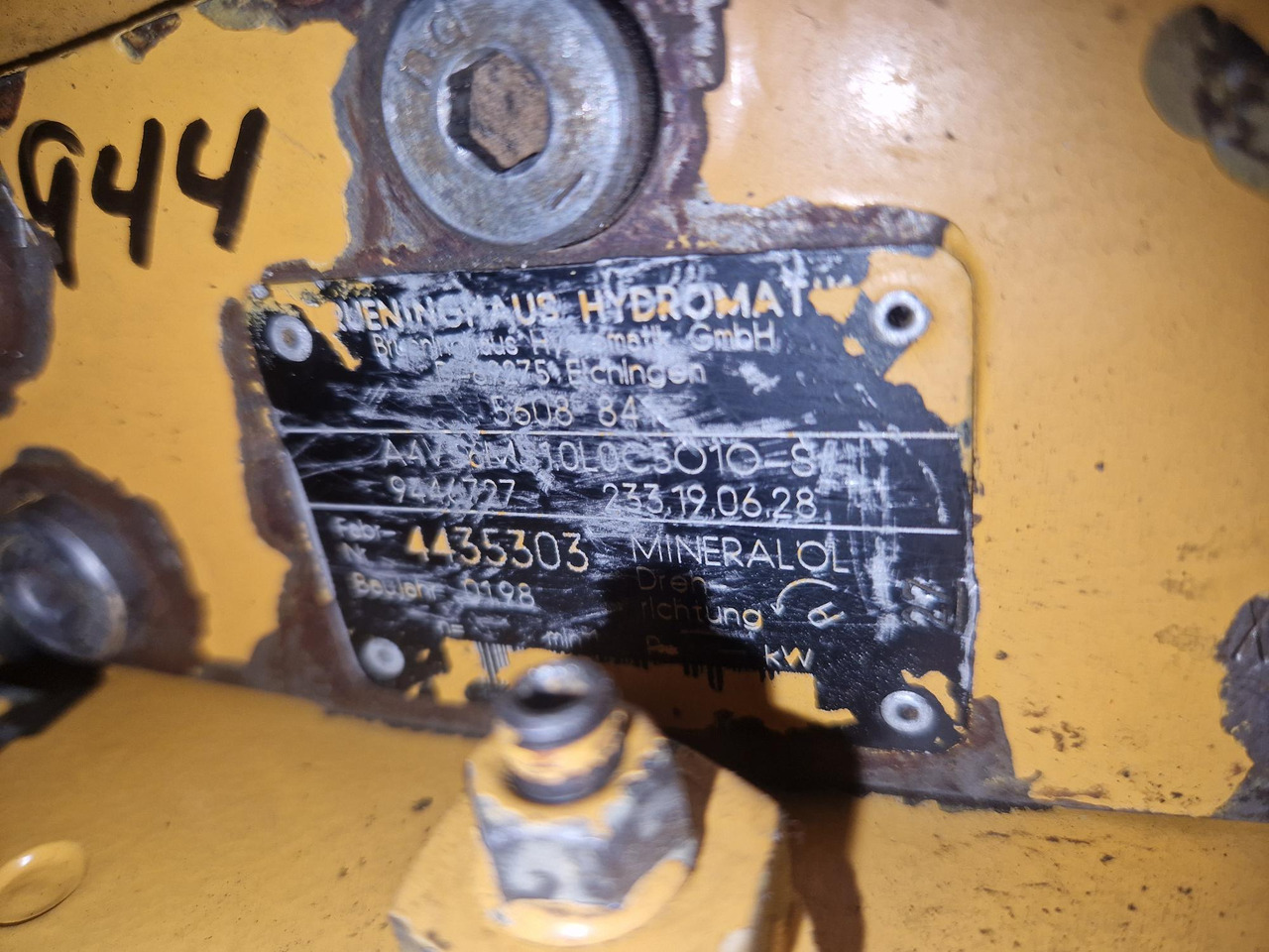 BRUENINGHAUS HYDROMATIC A4VG - Hydraulikpumpe for Entreprenørmaskin: billede 2 BRUENINGHAUS HYDROMATIC A4VG - Hydraulikpumpe for Entreprenørmaskin: billede 2