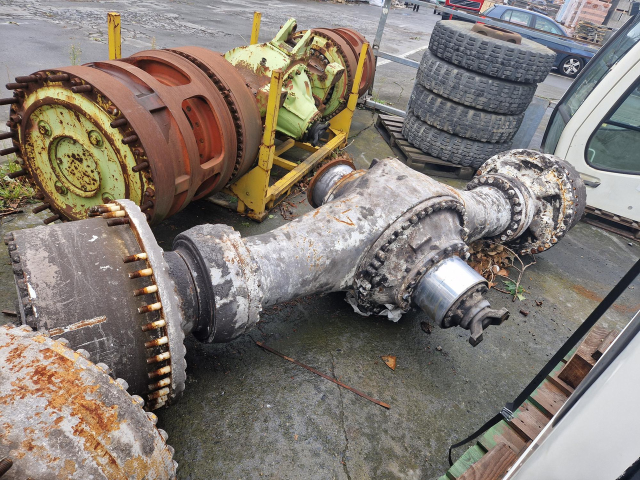EJE TRASERO PARA CATERPILLAR 988 FII - Aksel og reservedele for Entreprenørmaskin: billede 1 EJE TRASERO PARA CATERPILLAR 988 FII - Aksel og reservedele for Entreprenørmaskin: billede 1