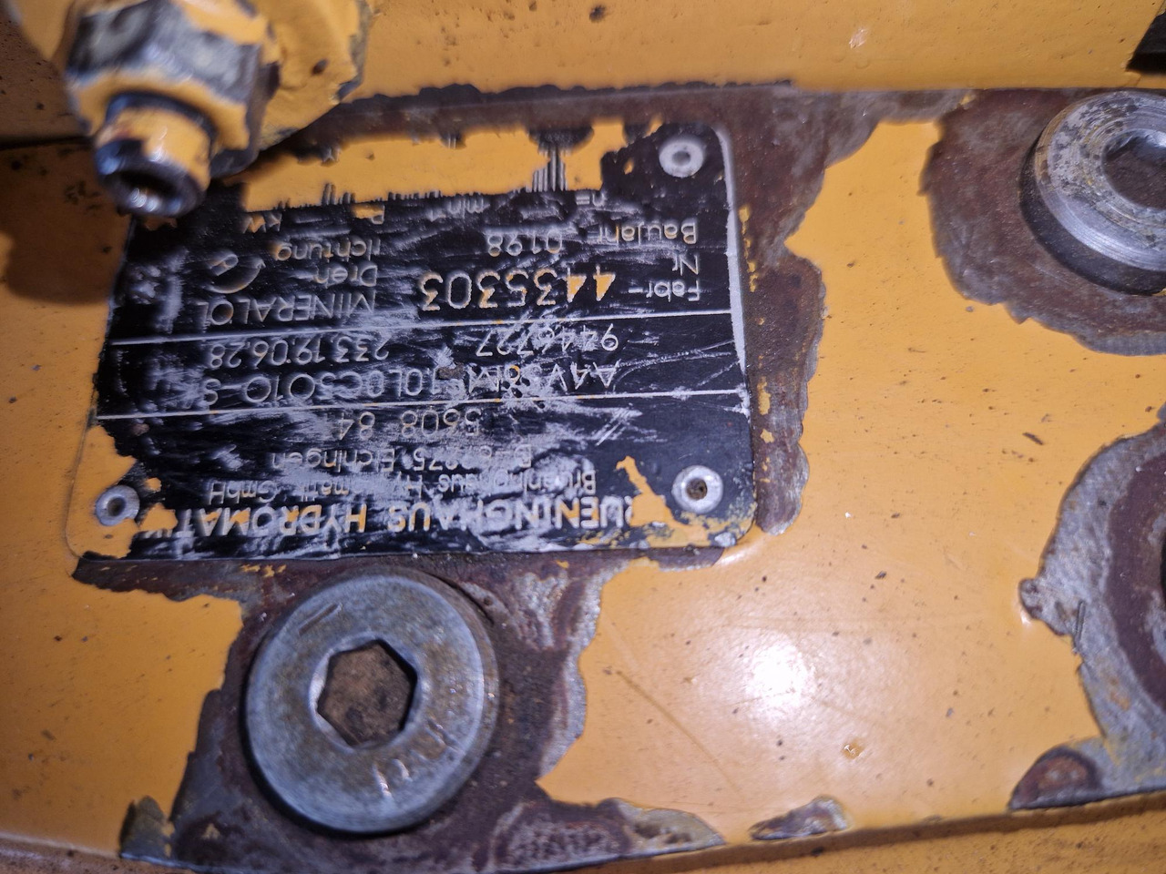 LIEBHERR A4VS6M51 9446727 - Hydraulikpumpe for Entreprenørmaskin: billede 2 LIEBHERR A4VS6M51 9446727 - Hydraulikpumpe for Entreprenørmaskin: billede 2