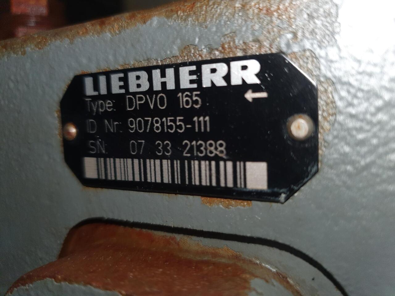 LIEBHERR DPVD165 - Hydraulikpumpe: billede 2 LIEBHERR DPVD165 - Hydraulikpumpe: billede 2