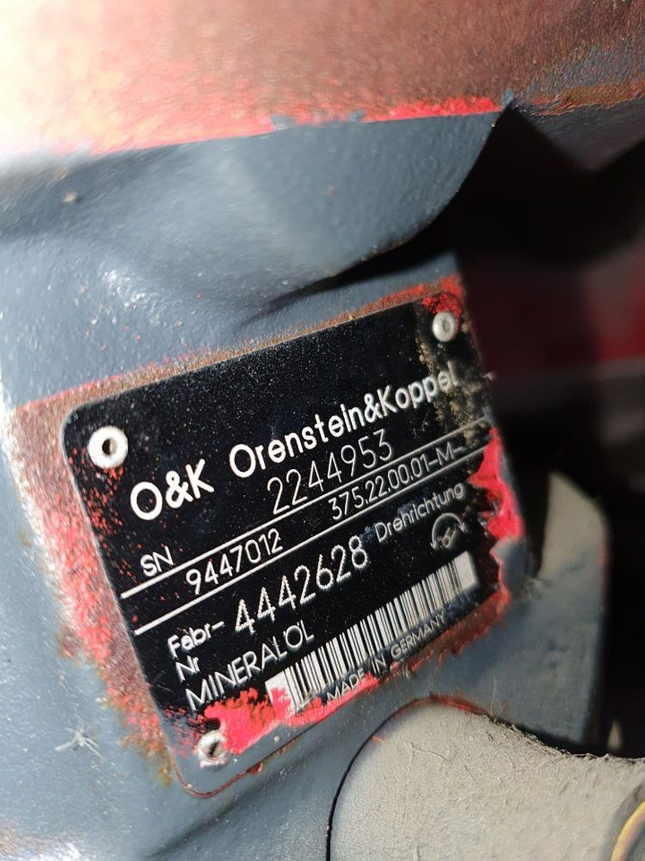 MOTOR DE TRASLACION PARA O&K RH16 - Hydraulisk motor for Gravemaskine: billede 3 MOTOR DE TRASLACION PARA O&K RH16 - Hydraulisk motor for Gravemaskine: billede 3