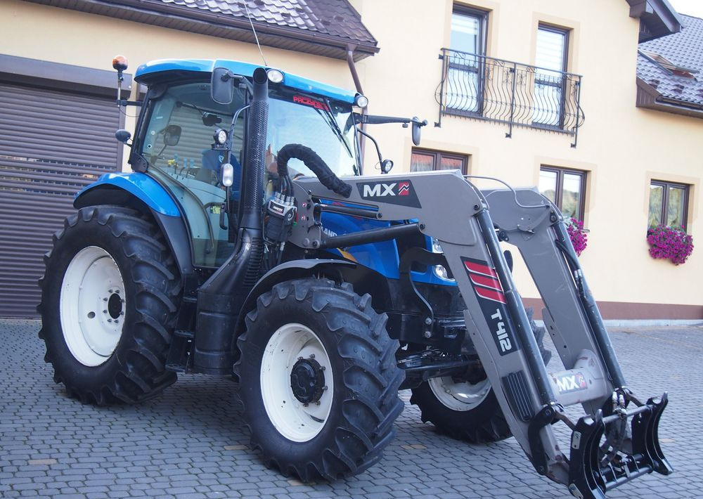 Ciągnik New Holland NH T6.140 2016 New Holland z Ładowaczem czołowym TUR - Traktor: billede 1 Ciągnik New Holland NH T6.140 2016 New Holland z Ładowaczem czołowym TUR - Traktor: billede 1