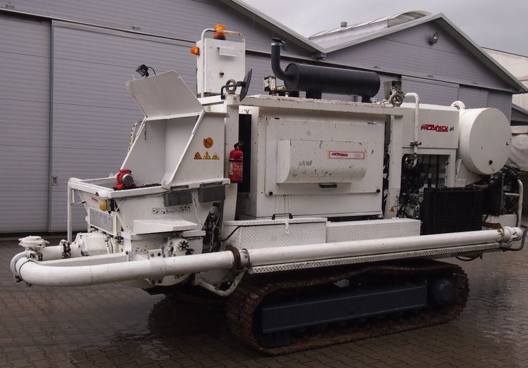 Pompa do betonu Mecbo Cartrack P4,65 APV 70bar 2009 Pompa do betonu MECBO P4,65 na gąsienicach - Stationær betonpumpe: billede 1 Pompa do betonu Mecbo Cartrack P4,65 APV 70bar 2009 Pompa do betonu MECBO P4,65 na gąsienicach - Stationær betonpumpe: billede 1