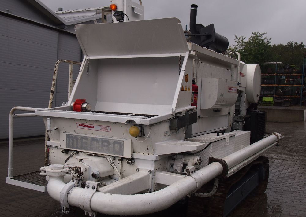 Pompa do betonu Mecbo Cartrack P4,65 APV 70bar 2009 Pompa do betonu MECBO P4,65 na gąsienicach - Stationær betonpumpe: billede 2 Pompa do betonu Mecbo Cartrack P4,65 APV 70bar 2009 Pompa do betonu MECBO P4,65 na gąsienicach - Stationær betonpumpe: billede 2