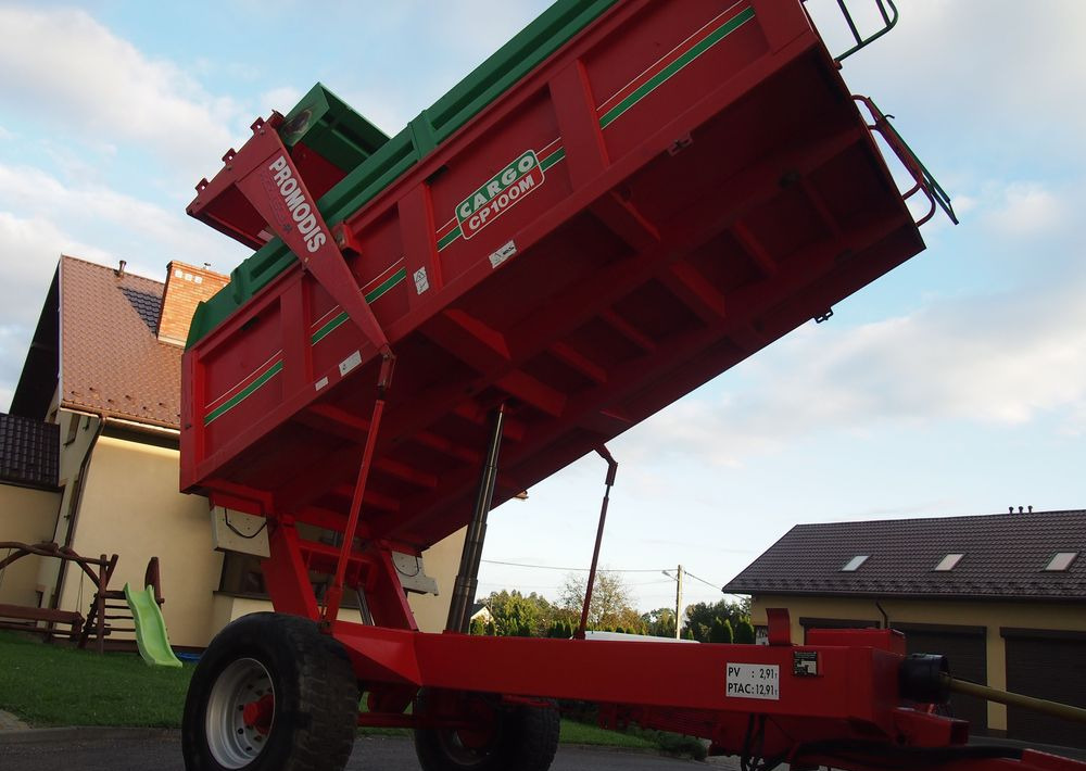 Landbrugs tipvogn Przyczepa Cargo CP100M 2000 Przyczepa rolnicze wywrotka CARGO: billede 7 Landbrugs tipvogn Przyczepa Cargo CP100M 2000 Przyczepa rolnicze wywrotka CARGO: billede 7