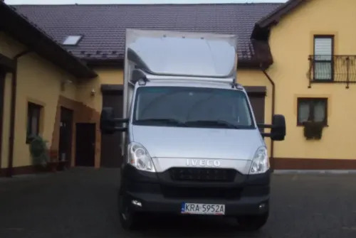 Samochód Iveco Daily 35c21 2012 DMC 3,5T DOKA dubel kabina - Varebil med presenning, Mandskabsbil: billede 4 Samochód Iveco Daily 35c21 2012 DMC 3,5T DOKA dubel kabina - Varebil med presenning, Mandskabsbil: billede 4