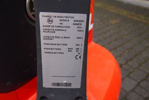 Wózek elektryczny Toyota 2013 - El gaffeltruck: billede 5 Wózek elektryczny Toyota 2013 - El gaffeltruck: billede 5