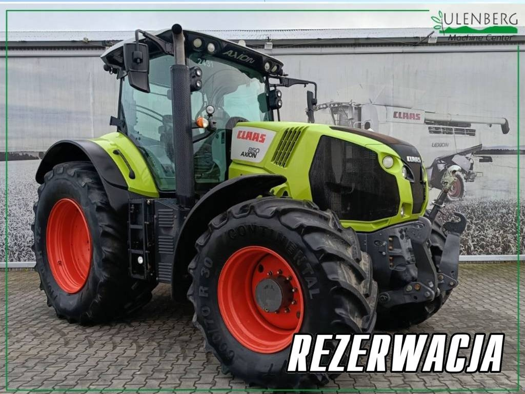 Claas Axion 850 CIS - Traktor: billede 1 Claas Axion 850 CIS - Traktor: billede 1