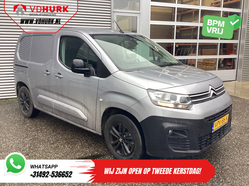 Citroën E-Berlingo Driver 50 kWh 275km WLTP MARGE Snellader/ 3Pers./ Carplay/ Camera/ Climate/ Trekhaak/ PDC V+A/ Keyless/ Head-Up - Små varebil, El-varebil: billede 1 Citroën E-Berlingo Driver 50 kWh 275km WLTP MARGE Snellader/ 3Pers./ Carplay/ Camera/ Climate/ Trekhaak/ PDC V+A/ Keyless/ Head-Up - Små varebil, El-varebil: billede 1