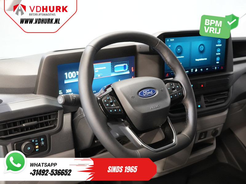 Små varebil, El-varebil Ford E-Transit Custom 340 L2 65 kWh 330 km WLTP 2.3t Trekverm./ Snellader/ LED/ Standkachel/ Stoelverw./ Stuur.Verw./ Voorruit.Verw./ Carplay/ Camera/: billede 14