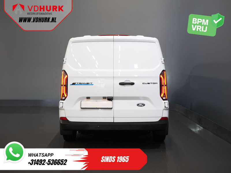 Små varebil, El-varebil Ford E-Transit Custom 340 L2 65 kWh 330 km WLTP 2.3t Trekverm./ Snellader/ LED/ Standkachel/ Stoelverw./ Stuur.Verw./ Voorruit.Verw./ Carplay/ Camera/: billede 6