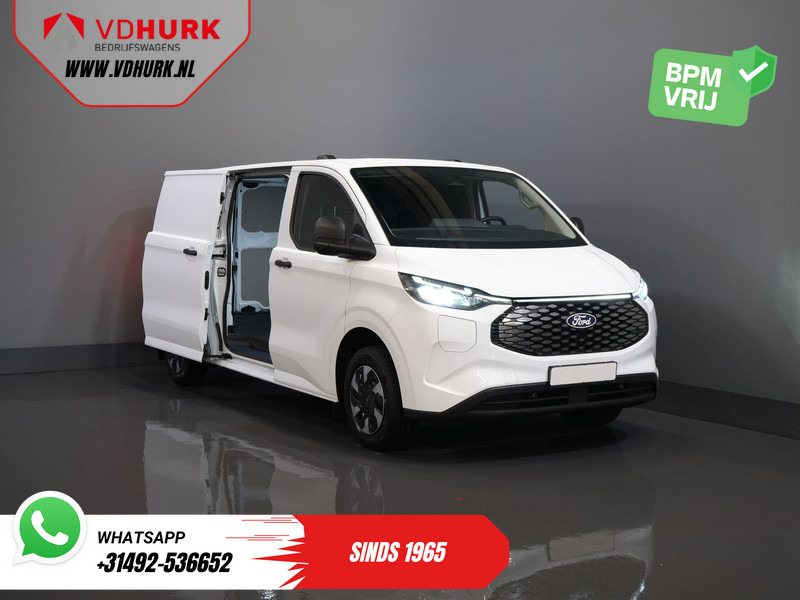Små varebil, El-varebil Ford E-Transit Custom 340 L2 65 kWh 330 km WLTP 2.3t Trekverm./ Snellader/ LED/ Standkachel/ Stoelverw./ Stuur.Verw./ Voorruit.Verw./ Carplay/ Camera/: billede 9