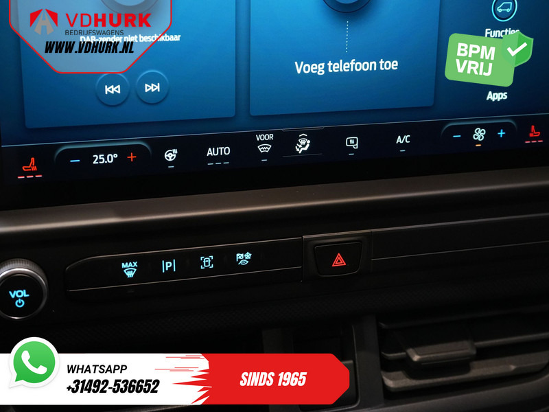 Små varebil, El-varebil Ford E-Transit Custom 340 L2 65 kWh 330 km WLTP 2.3t Trekverm./ Snellader/ LED/ Standkachel/ Stoelverw./ Stuur.Verw./ Voorruit.Verw./ Carplay/ Camera/: billede 20