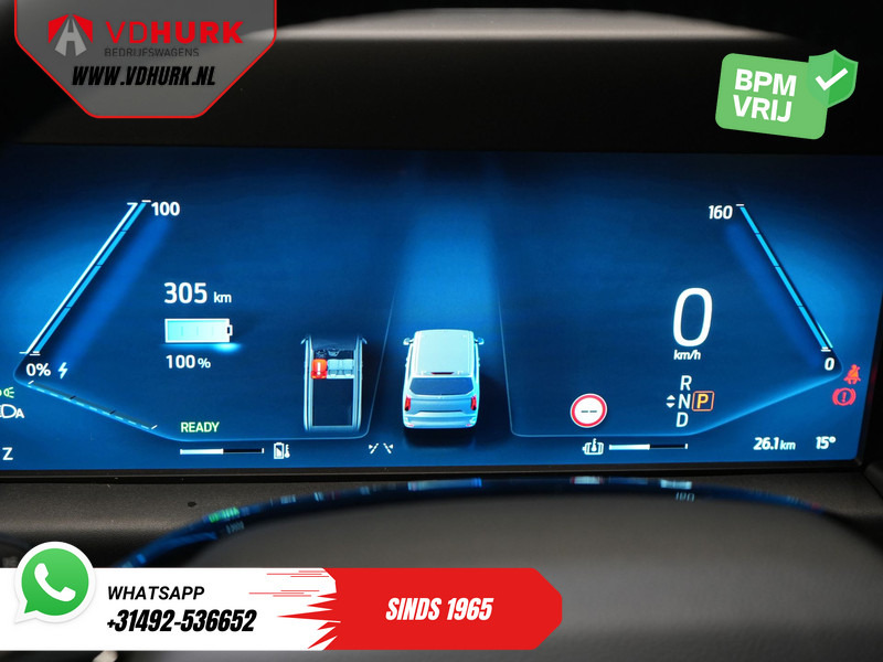 Små varebil, El-varebil Ford E-Transit Custom 340 L2 65 kWh 330 km WLTP 2.3t Trekverm./ Snellader/ LED/ Standkachel/ Stoelverw./ Stuur.Verw./ Voorruit.Verw./ Carplay/ Camera/: billede 19