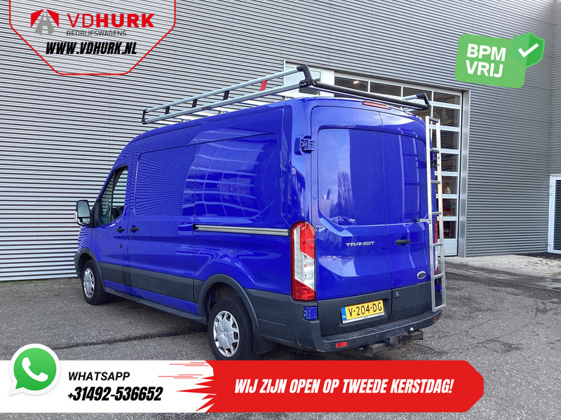 Ford Transit 2.0 TDCI 130 pk L2H2 Trend NL Auto/ 2xSchuifdeur/ Imperaal + Ladder/ Inrichting/ Cruise/ Camera/ Trekhaak/ PDC/ Airco - Små varebil: billede 2 Ford Transit 2.0 TDCI 130 pk L2H2 Trend NL Auto/ 2xSchuifdeur/ Imperaal + Ladder/ Inrichting/ Cruise/ Camera/ Trekhaak/ PDC/ Airco - Små varebil: billede 2