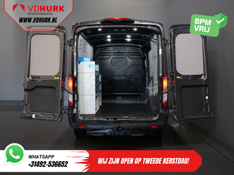 Ford Transit 350 2.0 TDCI 170 pk Aut. L2H2 BPM VRIJ! Carplay/ Navi/ Camera/ Inrichting/ Trekhaak/ PDC/ Cruise/ Airco - Varevogn: billede 5 Ford Transit 350 2.0 TDCI 170 pk Aut. L2H2 BPM VRIJ! Carplay/ Navi/ Camera/ Inrichting/ Trekhaak/ PDC/ Cruise/ Airco - Varevogn: billede 5