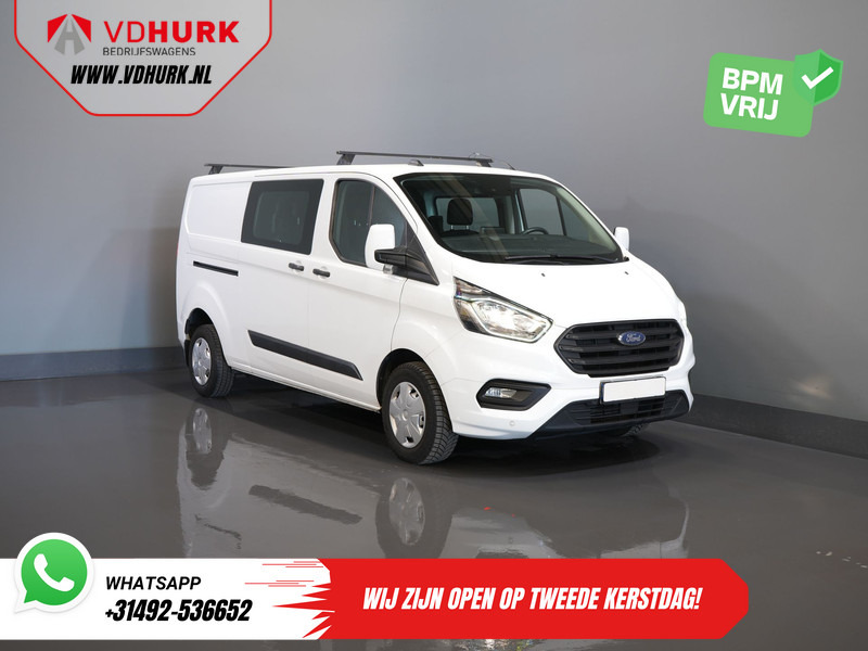 Ford Transit Custom 2.0 TDCI L2 Trend DC Dubbel Cabine BPM VRIJ! Stoelverw./ Carplay/ 2.7t Trekverm./ Navi/ PDC/ Cruise - Små varebil, Mandskabsbil: billede 1 Ford Transit Custom 2.0 TDCI L2 Trend DC Dubbel Cabine BPM VRIJ! Stoelverw./ Carplay/ 2.7t Trekverm./ Navi/ PDC/ Cruise - Små varebil, Mandskabsbil: billede 1