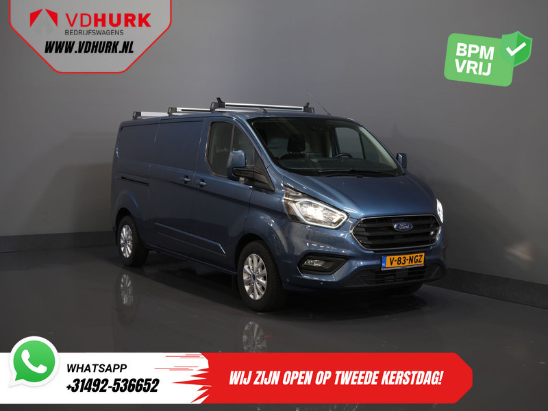Varevogn Ford Transit Custom 320 2.0 TDCI 170 pk Aut. L2 Trend BPM VRIJ! Carplay/ Stoelverw./ Camera/ PDC/ LMV/ Dakdragers/ Trekhaak: billede 1