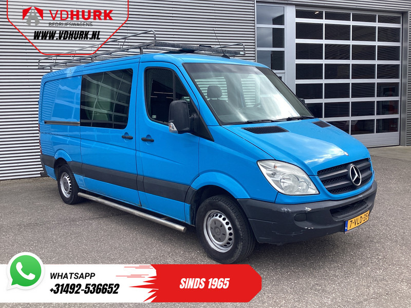 Mercedes-Benz Sprinter 313 2.2 CDI Aut. L2 DC Dubbel Cabine EXPORT ONLY Airco/ 2.8t Trekverm./ Imperiaal & Trap/ 7 Pers. - Varevogn, Mandskabsbil: billede 1 Mercedes-Benz Sprinter 313 2.2 CDI Aut. L2 DC Dubbel Cabine EXPORT ONLY Airco/ 2.8t Trekverm./ Imperiaal & Trap/ 7 Pers. - Varevogn, Mandskabsbil: billede 1