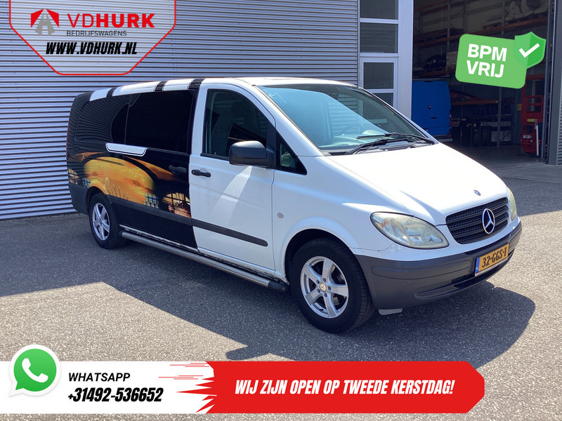Mercedes-Benz Vito 109 CDI L3 EXPORT ONLY (€6.655,- Incl. BTW/BPM Vrij!) 9 Persoons/ Kombi/ Combi/ 9P/ Sidebars/ Camera/ Trekhaak/ Airco - Minibus, Persontransport: billede 1 Mercedes-Benz Vito 109 CDI L3 EXPORT ONLY (€6.655,- Incl. BTW/BPM Vrij!) 9 Persoons/ Kombi/ Combi/ 9P/ Sidebars/ Camera/ Trekhaak/ Airco - Minibus, Persontransport: billede 1