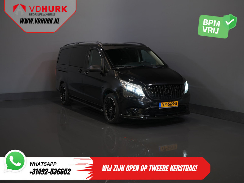 Mercedes-Benz Vito 114 CDI L2 DC Dubbel Cabine MARGE NL Auto/ LED/ 19" LMV/ Camera/ Cruise/ Spoiler/ Roofrails/ Trekhaak - Små varebil, Mandskabsbil: billede 1 Mercedes-Benz Vito 114 CDI L2 DC Dubbel Cabine MARGE NL Auto/ LED/ 19" LMV/ Camera/ Cruise/ Spoiler/ Roofrails/ Trekhaak - Små varebil, Mandskabsbil: billede 1