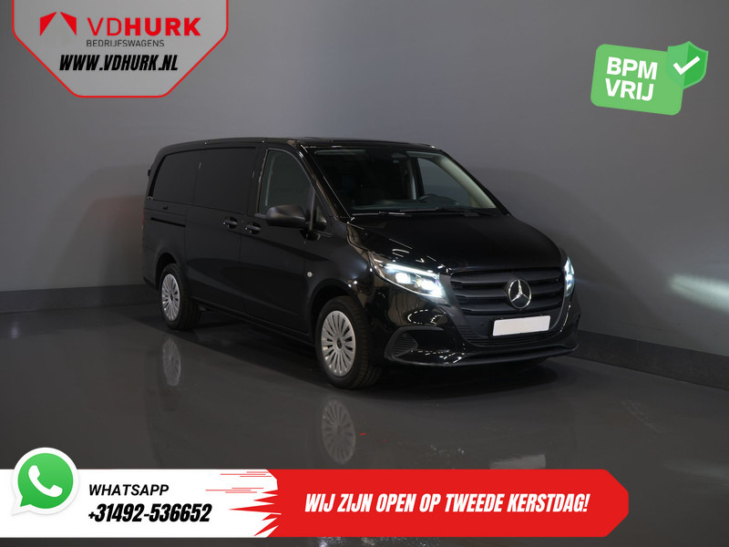 Mercedes-Benz Vito 116 CDI Aut. L2 BPM VRIJ! LED/ Carplay/ 270Gr.Deuren/ Stoelverw./ Navi/ Camera/ Cruise/ PDC/ Trekhaak - Varevogn: billede 1 Mercedes-Benz Vito 116 CDI Aut. L2 BPM VRIJ! LED/ Carplay/ 270Gr.Deuren/ Stoelverw./ Navi/ Camera/ Cruise/ PDC/ Trekhaak - Varevogn: billede 1