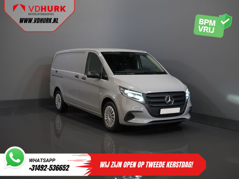 Mercedes-Benz Vito 116 CDI Aut. L2 BPM VRIJ! LED/ Stoelverw./ 270Gr.Deuren/ Camera/ Cruise/ PDC/ Trekhaak - Varevogn: billede 1 Mercedes-Benz Vito 116 CDI Aut. L2 BPM VRIJ! LED/ Stoelverw./ 270Gr.Deuren/ Camera/ Cruise/ PDC/ Trekhaak - Varevogn: billede 1