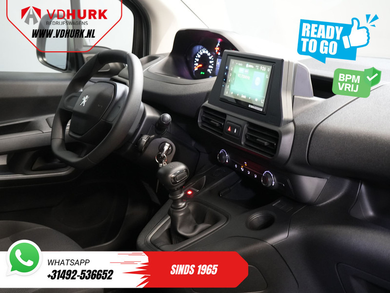 Peugeot Partner 1.5 HDi 100 pk BPM VRIJ Ready2Go 3Pers./ Carplay/ Airco/ Cruise/ Camera/ PDC - Små varebil: billede 3 Peugeot Partner 1.5 HDi 100 pk BPM VRIJ Ready2Go 3Pers./ Carplay/ Airco/ Cruise/ Camera/ PDC - Små varebil: billede 3