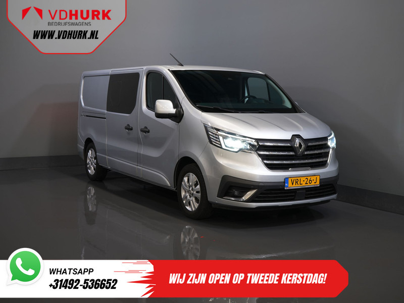 Renault Trafic 2.0 dCi 150 pk Aut. L2 DC Dubbel Cabine NL Auto/ 2xSchuifdeur/ LED/ Carplay/ Climate/ Camera/ PDC/ LMV - Små varebil, Mandskabsbil: billede 1 Renault Trafic 2.0 dCi 150 pk Aut. L2 DC Dubbel Cabine NL Auto/ 2xSchuifdeur/ LED/ Carplay/ Climate/ Camera/ PDC/ LMV - Små varebil, Mandskabsbil: billede 1